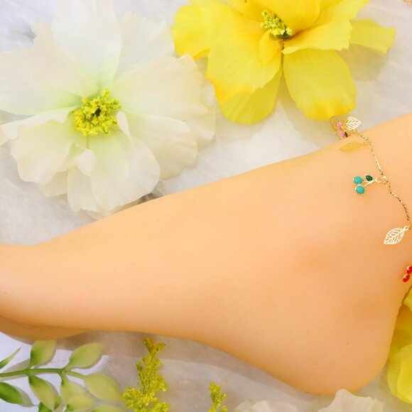 Minimalist Anklet, Sleek & Modern Design, Women’s Fashion, YC110150-A - Picture 9 of 10